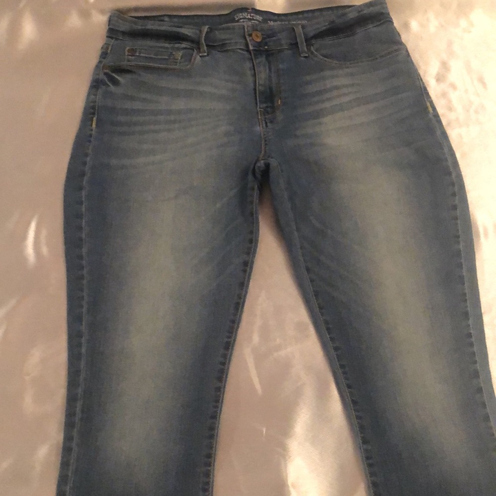 Blue Stretch Denim Jeans